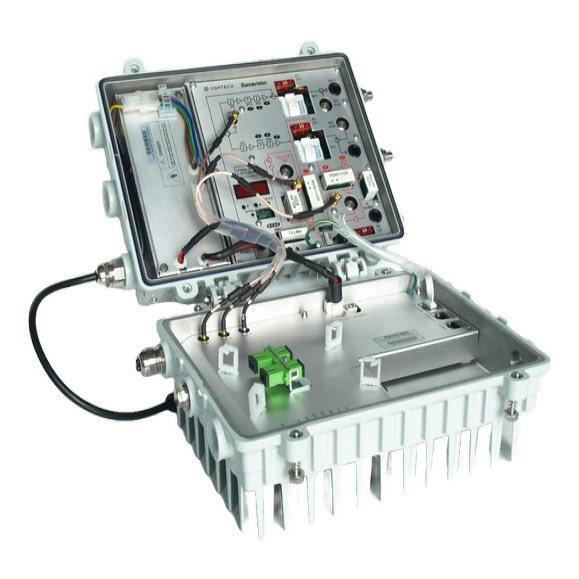 Stratum CorX RMS1-12 - 1x2 segmentable R-MACPHY optical node